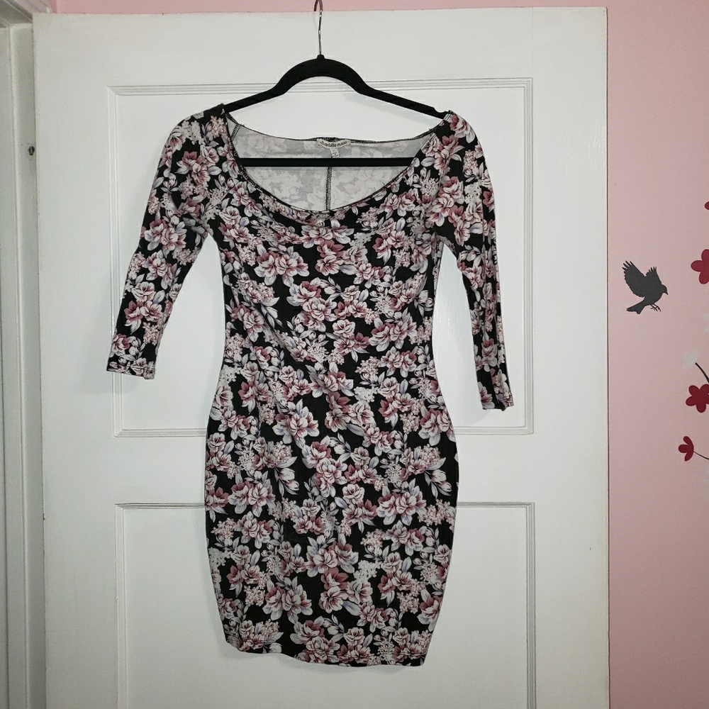 Floral mini dress